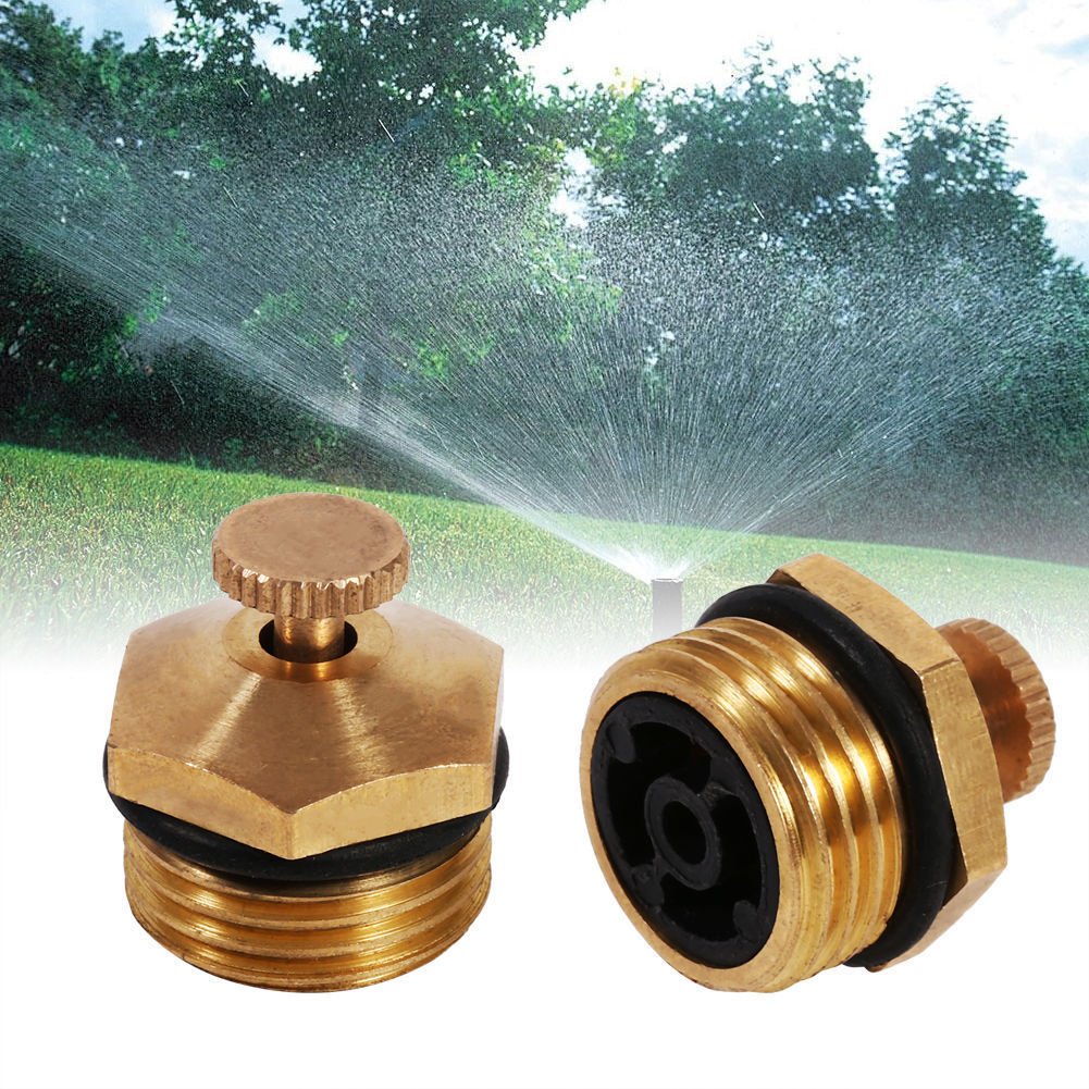 5Pcs 1/2'(DN15) Brass Watering Adjustable Sprinkler 360&Acirc;&deg; Gardening Micro Drip Ir