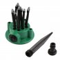 360&Acirc;&deg; Sprinkler Garden Irrigation Multi-nozzle Lawn Green Roof Cooling Rotation