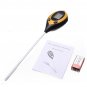 4 in 1 Soil PH Tester Moisture Sunlight Light Temperature Test Meter for Garden