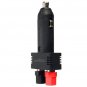 12V 10A Auto Charger Car Cigarette Lighter Plug & Power Wiring Cable Accessory