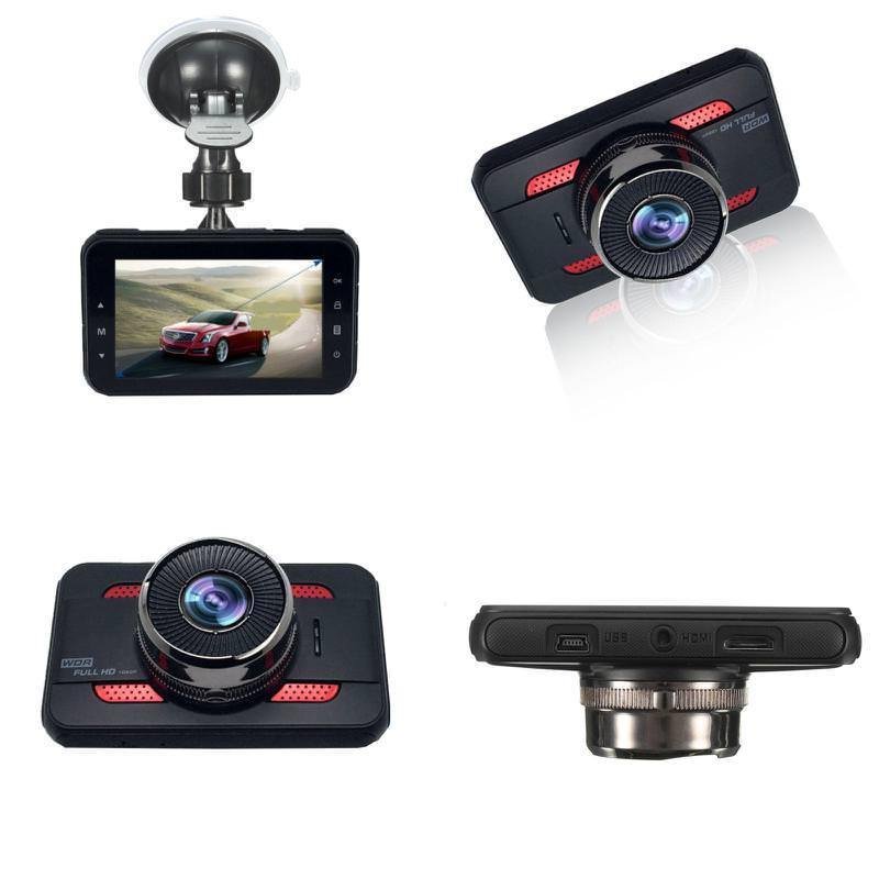 AK10 3 Inch HD 1080P LCD Car DVR Dash Camera G-sensor Vehicle Video Cam Recorder