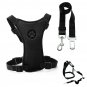 Size M Air Mesh Dog Car Seat Belt Adjustable Harness with Clip Lead Pet Travel