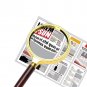 10X Portable 60mm Magnifying Glass Handheld High Definition Reading Eye Loupe Ma