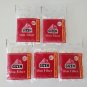 GIZEH 6mm Slim Filter Tips For Roll Cigarette Tobacco 5 Packs x 120 Filters Smok