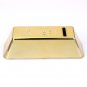 Novelty Plastic Gold Bullion Piggy Bank Brick Coin Bank Saving Money Box for Kid
