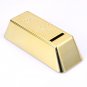 Novelty Plastic Gold Bullion Piggy Bank Brick Coin Bank Saving Money Box for Kid