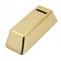 Novelty Plastic Gold Bullion Piggy Bank Brick Coin Bank Saving Money Box for Kid