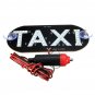 Car White LED Cab Taxi Roof Sign Light 12V Vehical Inside Windscreen Lamp