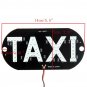 Car White LED Cab Taxi Roof Sign Light 12V Vehical Inside Windscreen Lamp