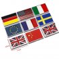 Country National Flag Hot Metal Stickers Car Styling Motorcycle Accessories Badg