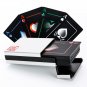Waterproof PVC Poker High Quality Black Plastic Playing Cards Poker Game Table