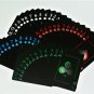Waterproof PVC Poker High Quality Black Plastic Playing Cards Poker Game Table