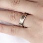 Gold Celtic Dragon Inlay Tungsten Carbide Ring Men Polish Edges Engagement 8mm