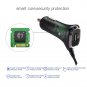 Universal USB Car Charger 2.4A Fast Charge 2 in 1 Tipe C Lightning Micro USB