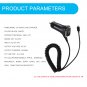 Universal USB Car Charger 2.4A Fast Charge 2 in 1 Tipe C Lightning Micro USB