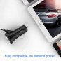 Universal USB Car Charger 2.4A Fast Charge 2 in 1 Tipe C Lightning Micro USB