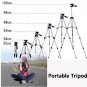 Universal Tripod 4 Sections Lightweight Portable For Gopro Fuji Canon Sony Nikon