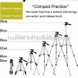 Universal Tripod 4 Sections Lightweight Portable For Gopro Fuji Canon Sony Nikon