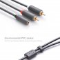 Ugreen RCA Cable 2RCA Male to Female 3.5mm Jack Aduio Cable Aux Cable for iPhone