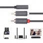 Ugreen RCA Cable 2RCA Male to Female 3.5mm Jack Aduio Cable Aux Cable for iPhone