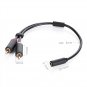 Ugreen RCA Cable 2RCA Male to Female 3.5mm Jack Aduio Cable Aux Cable for iPhone