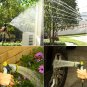 Garden Hose Nozzle Hand Sprayer 8 Pattern Adjustable Heavy Duty Metal Slip Resis