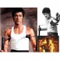 Bruce Lee Martial Arts Foam Nunchucks Nunchakus Dragon Pattern Training Practice