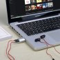 3.5mm Earphone Audio Splitter Connecter Adapter 1 Male to 2 Female PC Mobile MP3