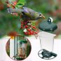 Glass Perspex Window Bird Feeder Hanging Suction Cup Automatically Feeding Clear