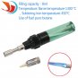 Wireless Welding Torch Iron Gas Butane Welder Pen Hot Air Gun Butane Electric