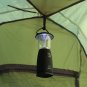 6 LED Solar Camping Hiking Light Hand Crank Tent Lamp USB Rechargeable Portable
