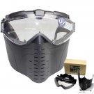 MARUI  Anti Fog Ventilated Tactical Airsoft Electric Full Face Mask Gas Mask