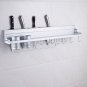 Aluminum Kitchen Storage Rack Organizer Pan Pot Cookware Holder 50cm Wall Mount