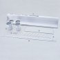 Aluminum Kitchen Storage Rack Organizer Pan Pot Cookware Holder 50cm Wall Mount