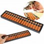 Plastic Abacus Arithmetic Soroban 17 Digits Kids Maths Calculating Tool