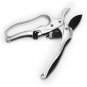 Ratchet Carbon Steel Pruning Shear Gardening Tree Flower Labor Saving Pruner Cut