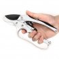 Ratchet Carbon Steel Pruning Shear Gardening Tree Flower Labor Saving Pruner Cut