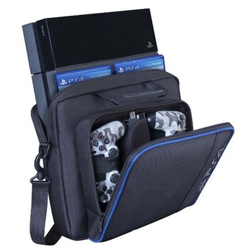 Outdoor Travel Carry Case Shockproof Protective Bag for PS4