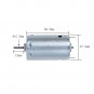 Mini DC 12V Electric Hand Drill Motor PCB Press Drilling Compact Set 0.5-3mm Twi