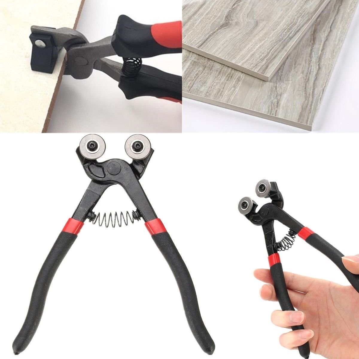 New Heavy Duty 8inch Stained Mosaics Glass Cutter Nipper Tile DIY Decoratio