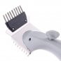BBQ Grill Cleaner Wire Brush Barbecue Handle Cleaning Tools Gray
