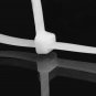 250 Pcs Nylon Cable Self-locking Plastic Wire Zip Ties Set 3*100 3*150 4*200 MRO