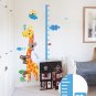 Kids hoogte grafiek muursticker interieur giraf hoogte heerser decoratie kamer