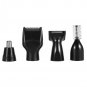 4 In 1 USB Rechargeable Men Nose Ear Temple Hair Trimmer Electric Beard Eyebrow