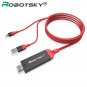 2m HD 1080P 8 Pin to HDMI Cable HDTV AV Adapter Plug and Play for iphone 7 7plus