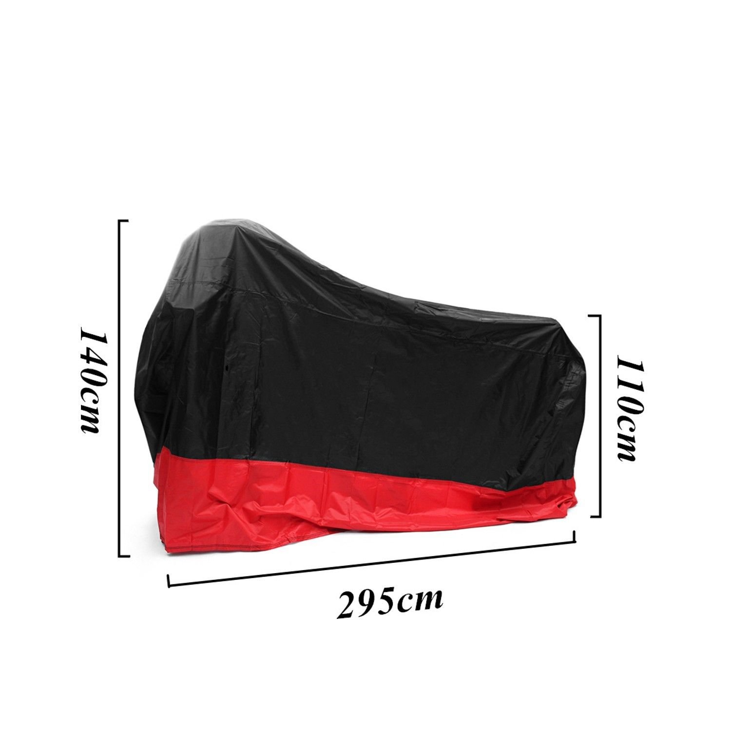 Waterproof Motorcycle Cover 190T UV Protector Anti Wind Rain Snow Dust Cover 4XL