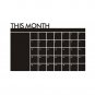 1PC Monthly chalkboard Chalk Board Blackboard Removable Wall Sticker Month