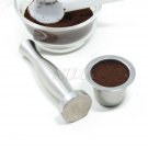 Stainless Steel Refillable For Nespresso Espresso Coffee Capsule Refilling
