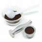 Stainless Steel Refillable For Nespresso Espresso Coffee Capsule Refilling