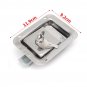 2Pcs Stainless Steel Paddle Door Lock Handle Truck Box Trailer Latch With Key